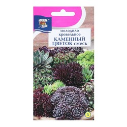 Семена цветов Молодило "КАМЕННЫЙ ЦВЕТОК", смесь, 0,005 г