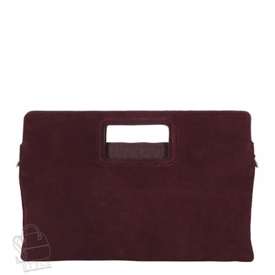 Сумка женская кожаная 8040QAA wine red  Polina&Eiterou