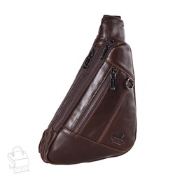 Рюкзак мужской кожаный 1213-1Z coffee Zinimxs  в Новосибирске