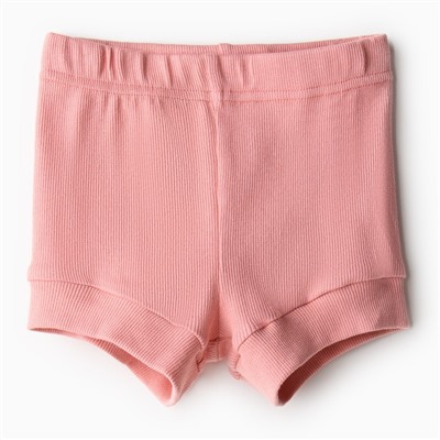 Комплект детский: футболка и шорты MINAKU, рост 62-68 см, пыльно-розовый