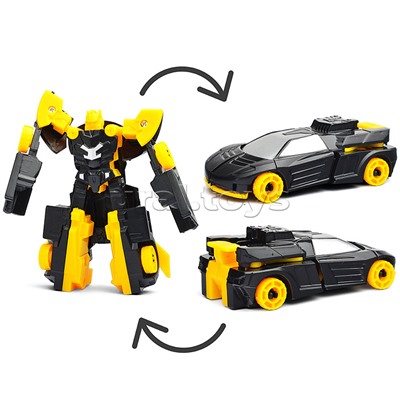Робот трансформирующийся в спортивное авто, в пакете