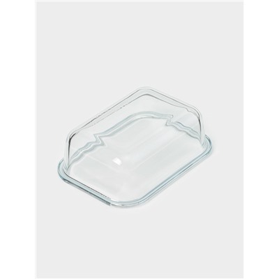 Контейнер Доляна Cook and Freeze, 380 мл, 15×11×5.5 см, с крышкой, жаропрочное стекло, МИКС