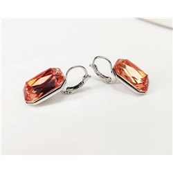 Серьги с чешскими кристаллами