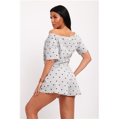 Пижама женская 318 (Светло-серый)