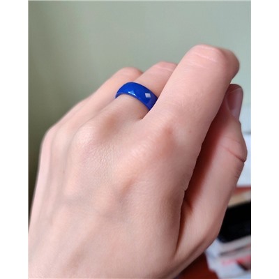 Кольцо с керамикой