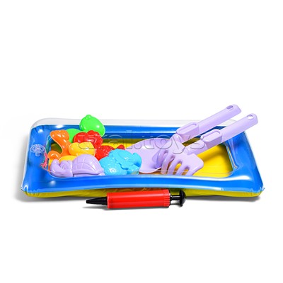 Набор для игры в песке "Динозаврик" в сетке