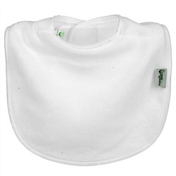 Green Sprouts, Stay Dry Bibs, 3-12 Months, White, 10 Pack