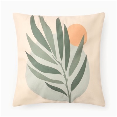 Чехол на подушку 3 шт. «Этель» Hola, 40×40 см, велюр