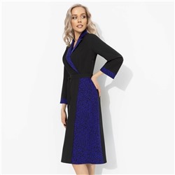 Платье с поясом, Образ вне закона (синий леопард)