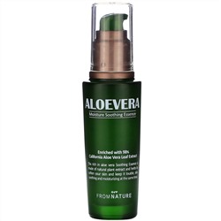 FromNature, Aloe Vera, 98%, Moisture Soothing Essence, 50 ml