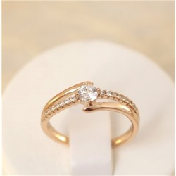 Кольцо позолота  Н01-9654 размер 16,5 17,5