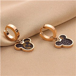 Серьги с замком кольцо арт. 13 4918 (id 289205)