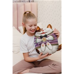 Подушка декоративная игрушка Мурзик 30*35 НАТАЛИ, 1092531