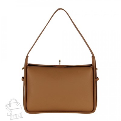 Сумка женская кожаная 2060VG l.brown Vitelli Grassi