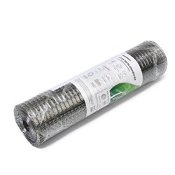 Сетка оцинкованная, сварная, 10×0.5 м, ячейка 12.5×12.5 мм, d=0.7 мм, Greengo