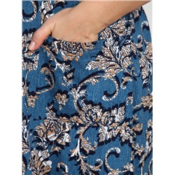 Ефимия - халат синий