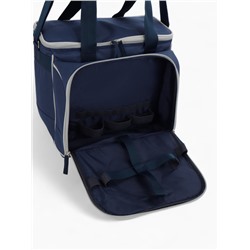 Термосумка «Арктика» с набором посуды для пикника на 3 человека, объём 13.5 л, синяя