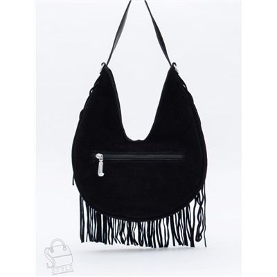 Сумка женская кожаная 5812P black Polina&Eiterou  в Новосибирске