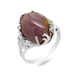 Кольцо из серебра фосфосидерит, СПН4051