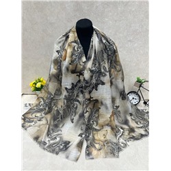 Легкий платок на голову и шею, мультицвет