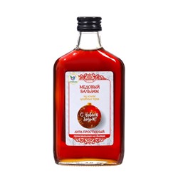 Новогодний безалкогольный алтайский медовый бальзам на травах Vitamuno «Анти-простудный», 250 мл