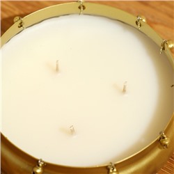Свеча ароматическая Ghungroo ourli, 120 г, соевый воск, black oudh