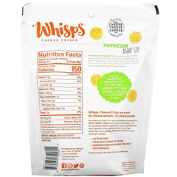 Whisps, Parmesan Cheese Crisps, Family Size, 6 oz ( 170 g)