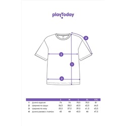 Футболка PLAYTODAY, 1063664