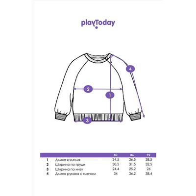 Свитшот PLAYTODAY, 1048853