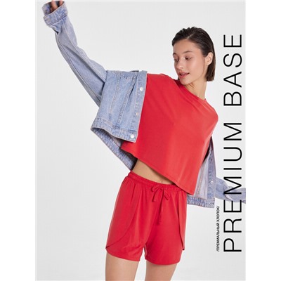 КОМПЛЕКТ ЖЕНСКИЙ (ФУТБОЛКА, ШОРТЫ) 192541