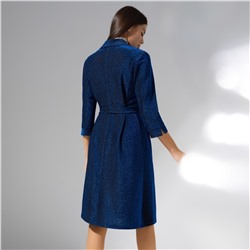 Платье свободного силуэта, Модная реализация (с поясом)