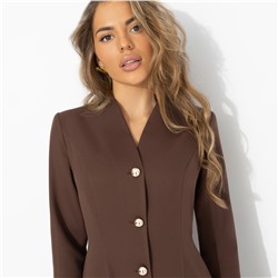 Платье силуэтное, Особа опасна (брауни)