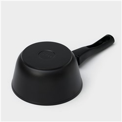 Набор посуды KUKMARA «Традиция №1», 3 предмета, антипригарное покрытие, чёрный