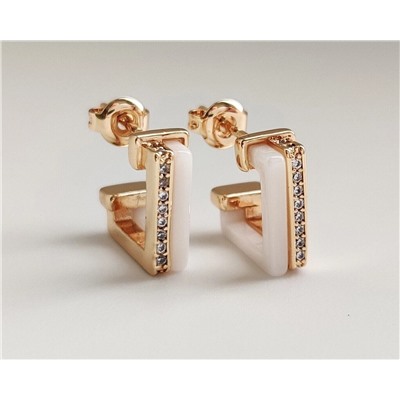 Серьги с керамикой