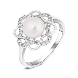 Кольцо, жемчуг, К1649