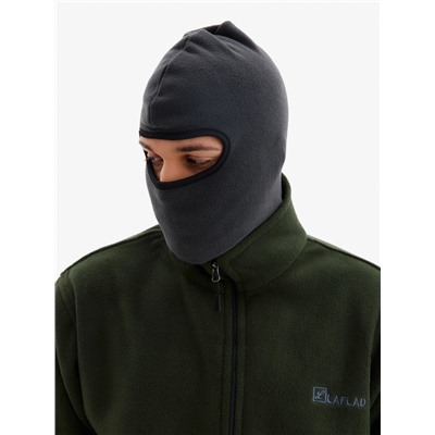 Маска-балаклава, флис, размер универсальный, серая