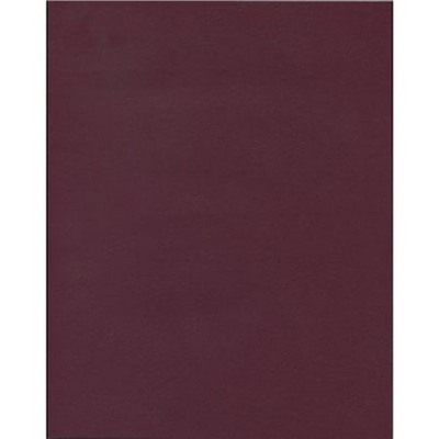 Тетрадь  48л клетка "БОРДОВЫЙ" бумвинил 48-5321 Проф-Пресс