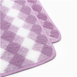 Полотенце банное «Этель. Градиент», 70×140 см, розовое