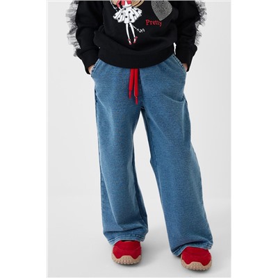 Брюки трикотажные для девочек PLAYTODAY, 1240377