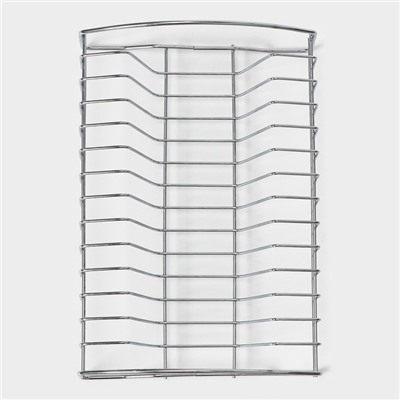 Сушилка для посуды Доляна, 28.5×20×10 см, хромированная