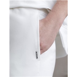 Трикотажные брюки на резинке из футера двухнитки эластичные