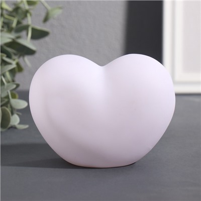 Фигурка светящаяся RISALUX «Сердце. Пластырь», LED-ночник, 3хLR44, 8×11×7 см