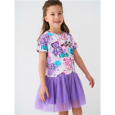 Платье трикотажное для девочек