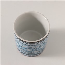 Вазон керамика «Калейдоскоп» 200 мл 7.3×7.3×7.3 см