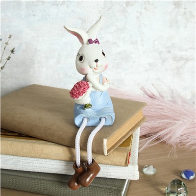 Фигурка Кролик висячие ножки 2 штуки набор / 9782 /уп 60/