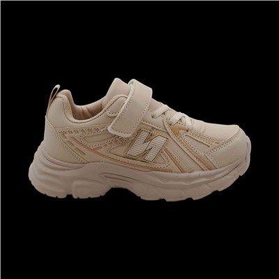 Кроссовки А875-11 бежевые