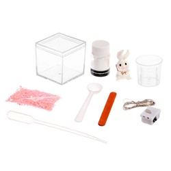 Набор для опытов «Снежный ночник: Кролик», своими руками