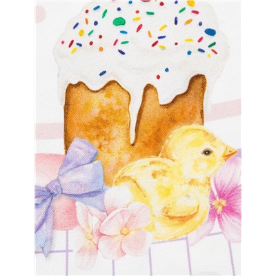 Скатерть «Этель» Spring easter d=149 см ±3 см, 100% хлопок, саржа 190 г/м²