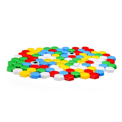 Мозаика (d.40мм/100 деталей) с прозрачным полем