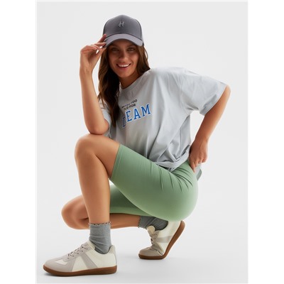 Велосипедки женские MINAKU, оливковые, размер 42